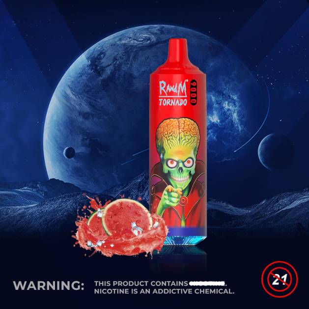 RandM Tornado 9000 vape pod zariadenie 1ks verzia 2 TV4Z147 - RandM shop vape - vodný melón braz ľad