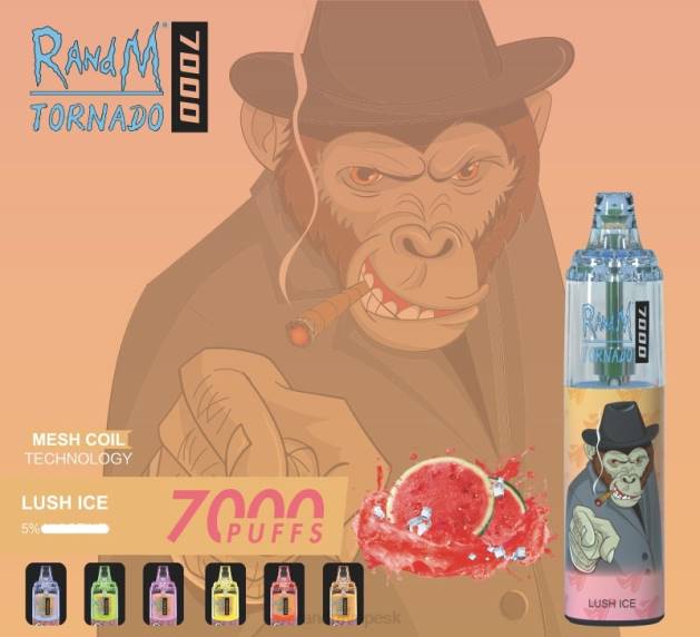 RandM Tornado 7000 vape zariadenie na reguláciu prietoku vzduchu 1ks TV4Z165 - RandM vape Bratislava - svieži ľad