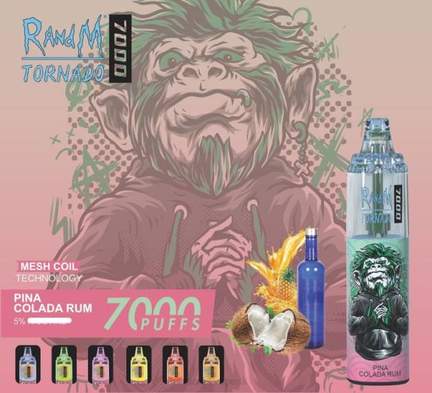 RandM Tornado 7000 vape zariadenie na reguláciu prietoku vzduchu 1ks TV4Z175 - RandM vape Bratislava - rum pina colada